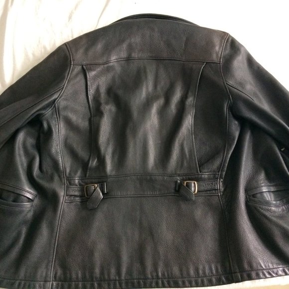 Roots Leather Jacket - Picture 10 of 10